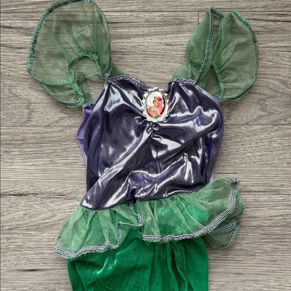 Disney Classics Ariel Mermaid Costume Purple and Green